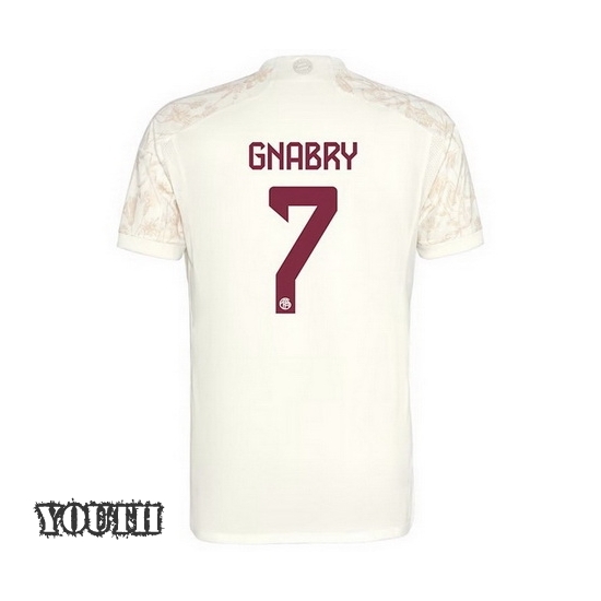 2023/2024 Youth Serge Gnabry Third #7 Soccer Jersey