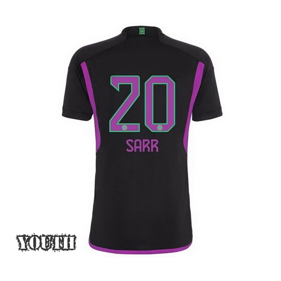 2023/2024 Bouna Sarr Away #20 Youth Soccer Jersey