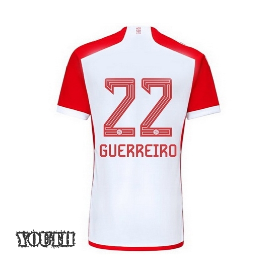 2023/2024 Youth Raphael Guerreiro Home #22 Soccer Jersey