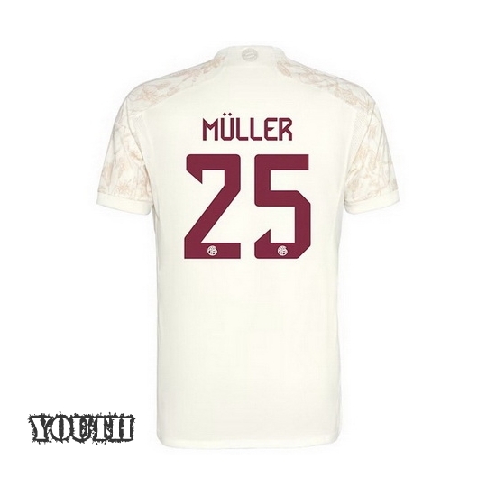 2023/2024 Youth Thomas Muller Third #25 Soccer Jersey