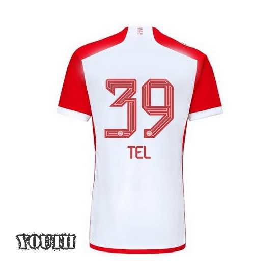 2023/2024 Youth Mathys Tel Home #39 Soccer Jersey