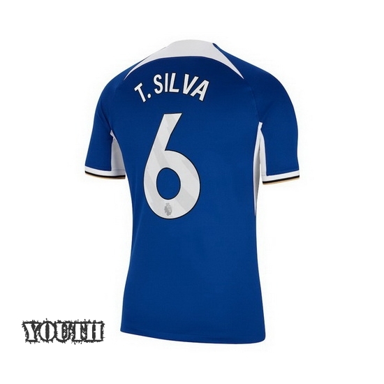 2023/2024 Youth Thiago Silva Home #6 Soccer Jersey