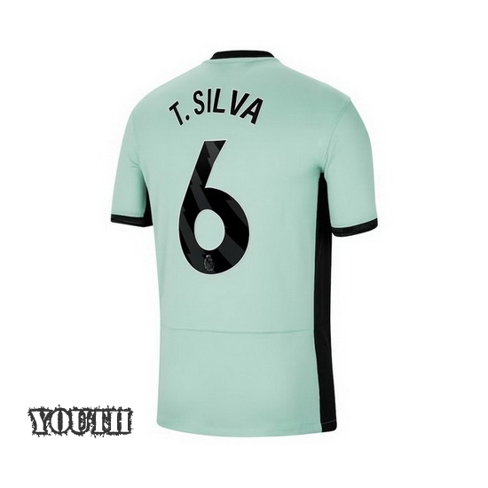 2023/2024 Youth Thiago Silva Third #6 Soccer Jersey