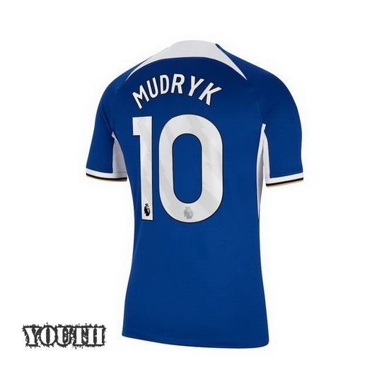 2023/2024 Youth Mykhailo Mudryk Home #10 Soccer Jersey