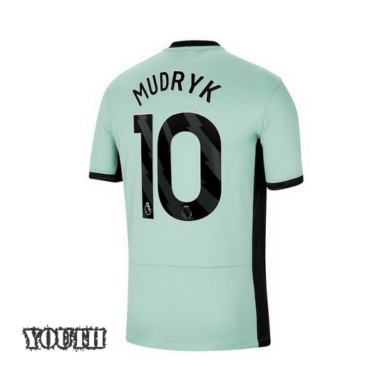 2023/2024 Youth Mykhailo Mudryk Third #10 Soccer Jersey