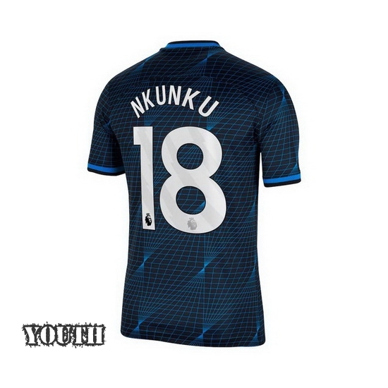 2023/2024 Christopher Nkunku Away #18 Youth Soccer Jersey