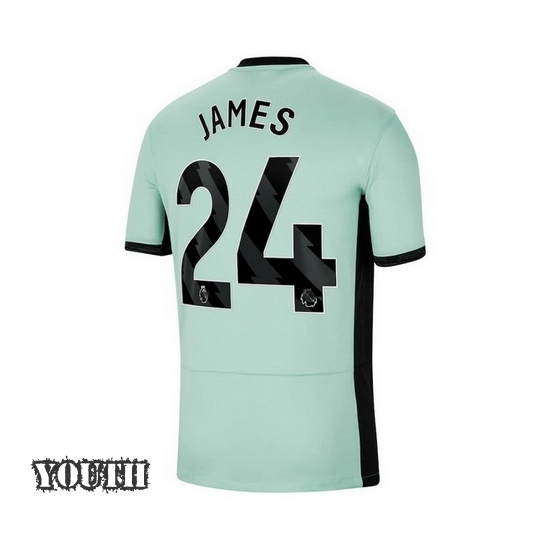 2023/2024 Youth Reece James Third #24 Soccer Jersey
