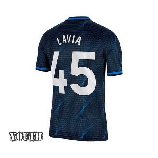 2023/2024 Romeo Lavia Away #45 Youth Soccer Jersey