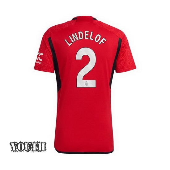 2023/2024 Youth Victor Lindelof Home #2 Soccer Jersey