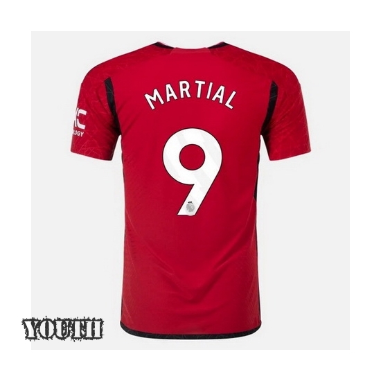 2023/2024 Youth Anthony Martial Home #9 Soccer Jersey