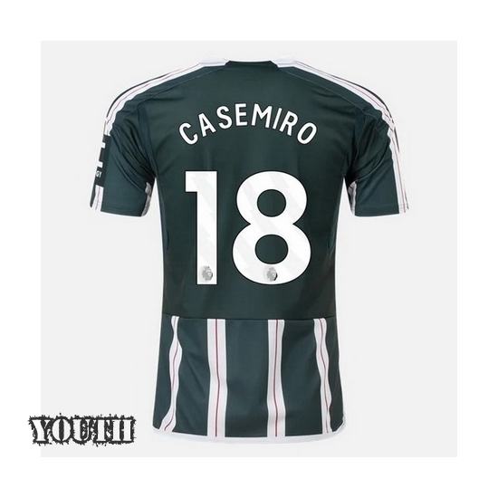 2023/2024 Casemiro Away #18 Youth Soccer Jersey