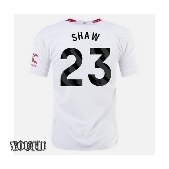 2023/2024 Youth Luke Shaw Third #23 Soccer Jersey