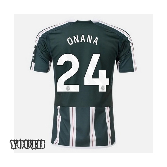 2023/2024 Andre Onana Away #24 Youth Soccer Jersey