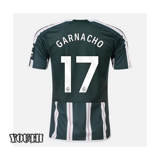2023/2024 Alejandro Garnacho Away #17 Youth Soccer Jersey