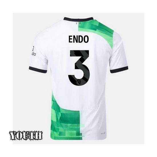 2023/2024 Wataru Endo Away #3 Youth Soccer Jersey