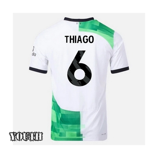 2023/2024 Thiago Alcantara Away #6 Youth Soccer Jersey