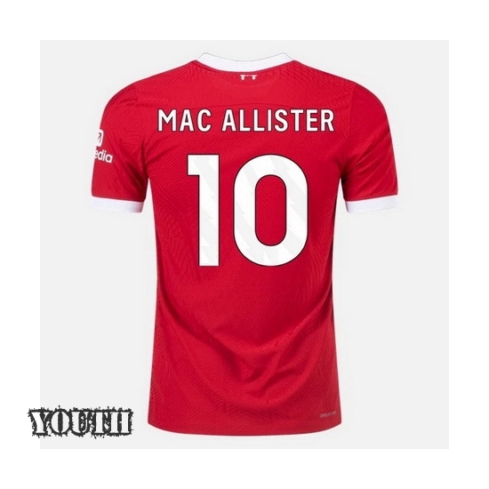 2023/2024 Youth Alexis Mac Allister Home #10 Soccer Jersey