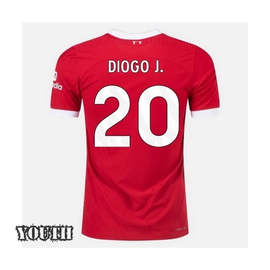 2023/2024 Youth Diogo Jota Home #20 Soccer Jersey