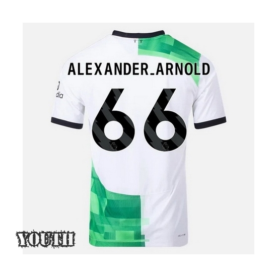 2023/2024 Trent Alexander-Arnold Away #66 Youth Soccer Jersey