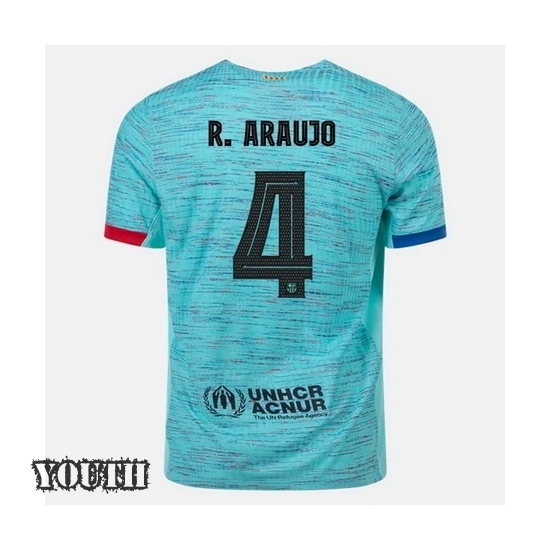 2023/2024 Youth Ronald Araujo Third #4 Soccer Jersey
