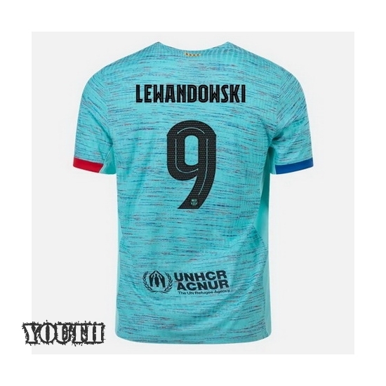 2023/2024 Youth Robert Lewandowski Third #9 Soccer Jersey