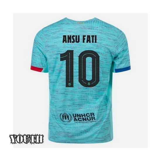 2023/2024 Youth Ansu Fati Third #10 Soccer Jersey