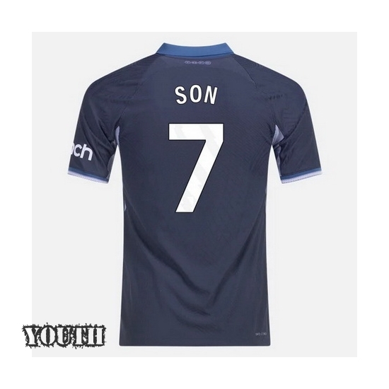 2023/2024 Heung-min Son Away #7 Youth Soccer Jersey