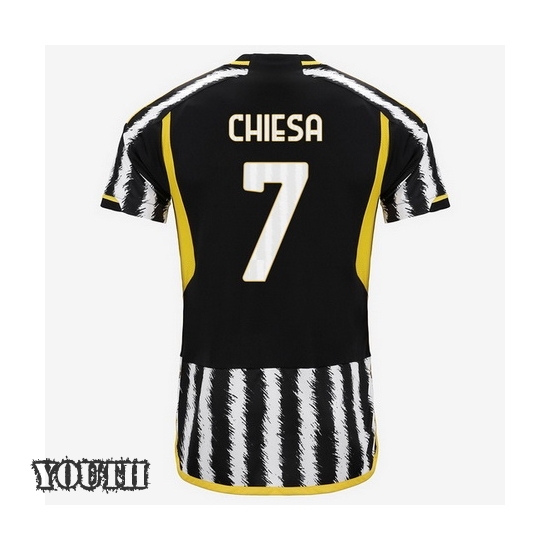 2023/2024 Youth Federico Chiesa Home #7 Soccer Jersey