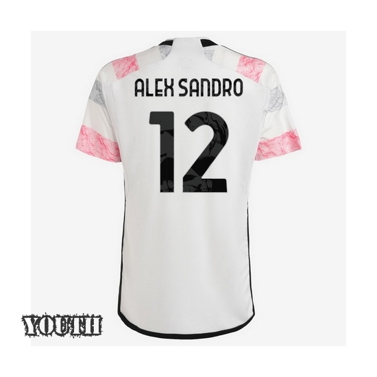 2023/2024 Alex Sandro Away #12 Youth Soccer Jersey