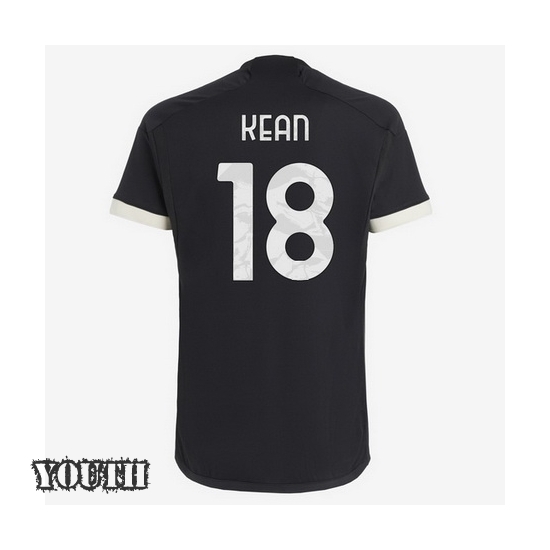 2023/2024 Youth Moise Kean Third #18 Soccer Jersey