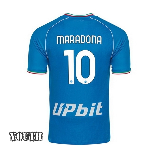 2023/2024 Youth Diego Maradona Home #10 Soccer Jersey - Click Image to Close