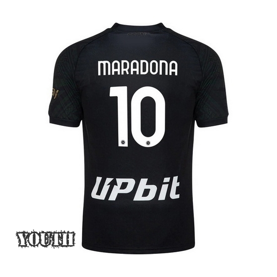 2023/2024 Youth Diego Maradona Third #10 Soccer Jersey