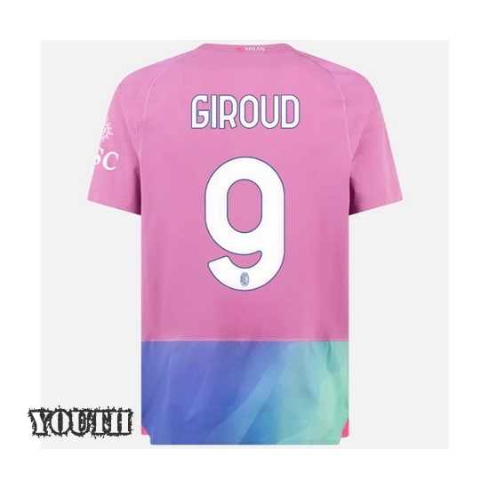 2023/2024 Youth Olivier Giroud Third #9 Soccer Jersey