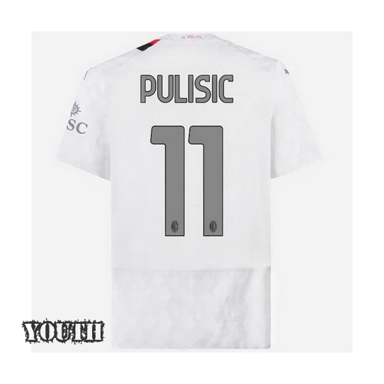 2023/2024 Christian Pulisic Away #11 Youth Soccer Jersey