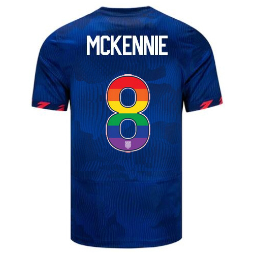 USA Weston McKennie 2023/24 Away Men's Jersey Rainbow Number